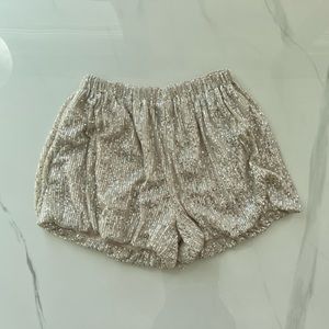 Sequin Blouse Shorts - endless rose brand